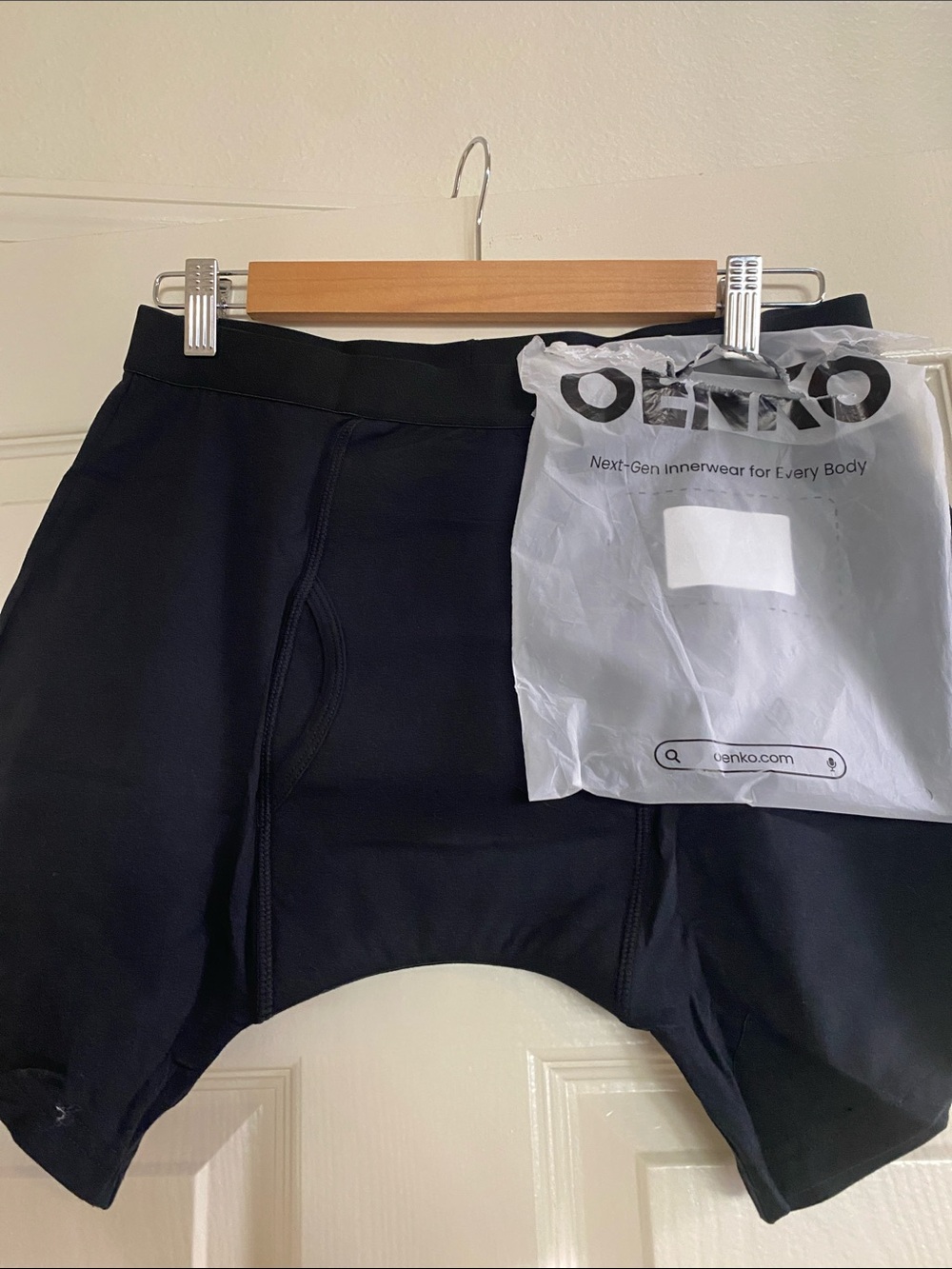 Men's Black Boxer Briefs - Comfortable Support